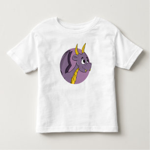 Lila Drache Cartoon Kleinkind T - Shirt