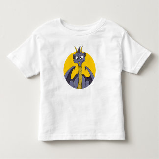Lila Drache Cartoon Kleinkind T - Shirt