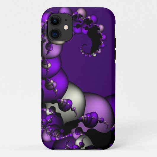 Lila Drache Case-Mate iPhone Hülle (Rückseite)