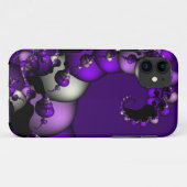 Lila Drache Case-Mate iPhone Hülle (Rückseite (Horizontal))