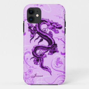 Lila Drache kundenspezifischer iPhone 5 Fall Case-Mate iPhone Hülle