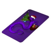 Lila Drache Magnet (Linke Seite)