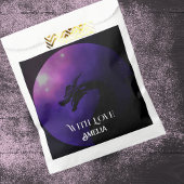 Lila Drache Personalisiert Geschenktütchen