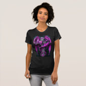 Lila Drache T-Shirt (Vorne ganz)