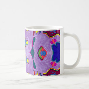 Lila Drache-Tasse Kaffeetasse