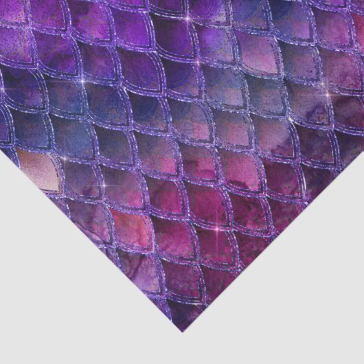 Lila Drachenskala Seidenpapier (Detail)