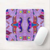 Lila Dragon Mousepad (Mit Mouse)