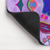 Lila Dragon Mousepad (Ecke)