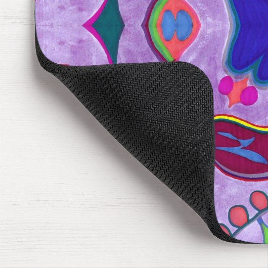 Lila Dragon Mousepad (Ecke)