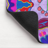 Lila Dragon Mousepad (Ecke)