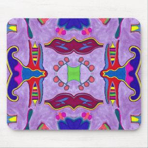 Lila Dragon Mousepad