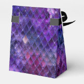 Lila Dragon Scales Gold Geburtstag Vielen Dank Geschenkschachtel (Rückseite)