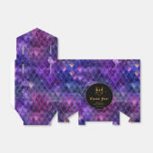 Lila Dragon Scales Gold Geburtstag Vielen Dank Geschenkschachtel (Ungefaltet)