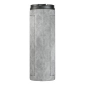 Lila Dragonfly Damask Thermosbecher (Rückseite)