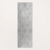 Lila Dragonfly Damask Yogamatte (Rückseite)