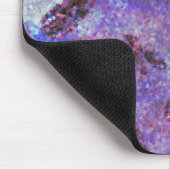 Lila Dragonfly Haze Mousepad (Ecke)