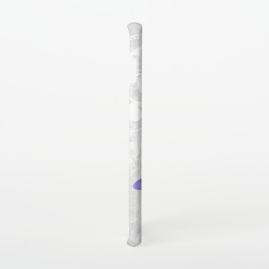 Lila Dragonfly Personalize Samsung Galaxy Fall Samsung Galaxy Hülle (Rechte Seite)