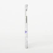 Lila Dragonfly Personalize Samsung Galaxy Fall Samsung Galaxy Hülle (Linke Seite)