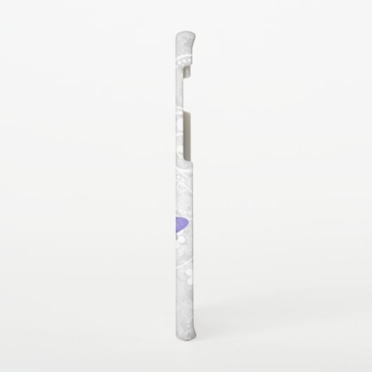 Lila Dragonfly Personalize Samsung Galaxy Fall Samsung Galaxy Hülle (Linke Seite)