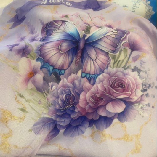 Lila Dream Butterfly Schürze