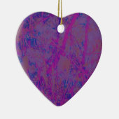 Lila Dream Fantasy Mix Match Keramikornament (Rechts)