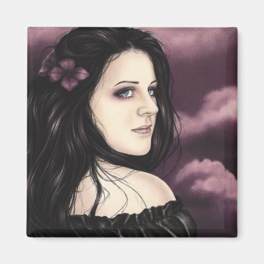 Lila Dreamland Magnet (Vorne)