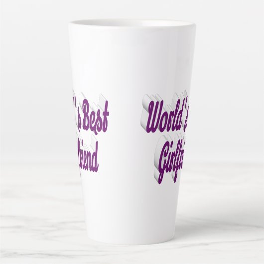 Lila Drehbuch Milchtasse (Vorderseite)