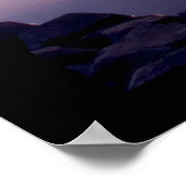 Lila drehen poster (Ecke)