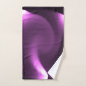 Lila Drehleuchten Badhandtuch Set (Handtuch)