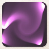 Lila Drehleuchten Rechteckiger Pappuntersetzer (Vorderseite)