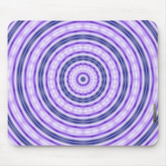 Lila Drehmousemat Mousepad (Vorne)