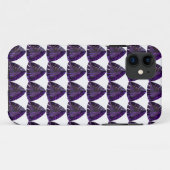 Lila Dreieck Case-Mate iPhone Hülle (Rückseite (Horizontal))