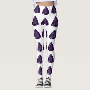 Lila Dreieck Leggings
