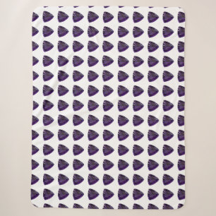 Lila Dreieck Sherpadecke