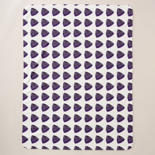 Lila Dreieck Sherpadecke (Vorderseite)