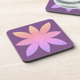 Lila Drink Untersetzer Set