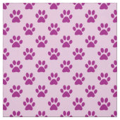 Lila Druckmuster auf Pink Stoff (Muster)