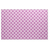 Lila Druckmuster auf Pink Stoff (Fat Quarter (45,7 x 55,9 cm))