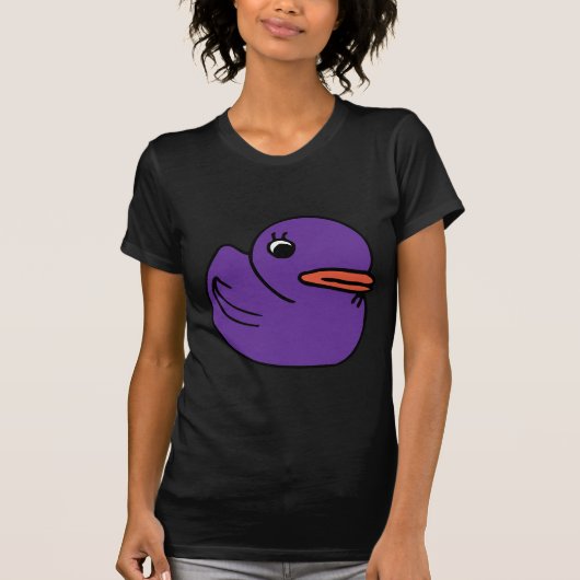 Lila Ducky T-Shirt (Vorderseite)