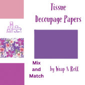 Lila Dunkel Seidenpapier