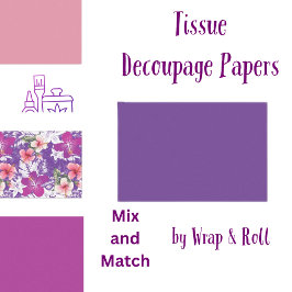 Lila Dunkel Seidenpapier