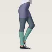 Lila dunkelgrün und hellgrün leggings (Rechts)