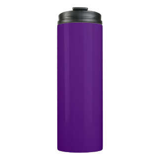 Lila dunkle Farbe Thermosbecher