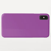 Lila dunkle Orchidee Case-Mate iPhone Hülle (Rückseite (Horizontal))