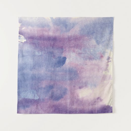 Lila Dunst II Wandteppich (Vorderseite (Horizontal))