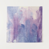 Lila Dunst II Wandteppich (Vorderseite)