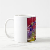 Lila Dunst Kaffeetasse (Links)