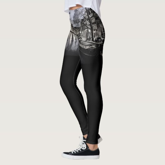 Lila Dunst Leggings (Links)