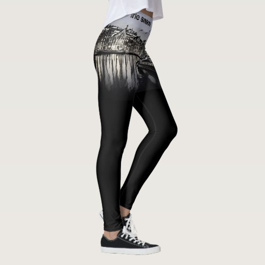 Lila Dunst Leggings (Rechts)
