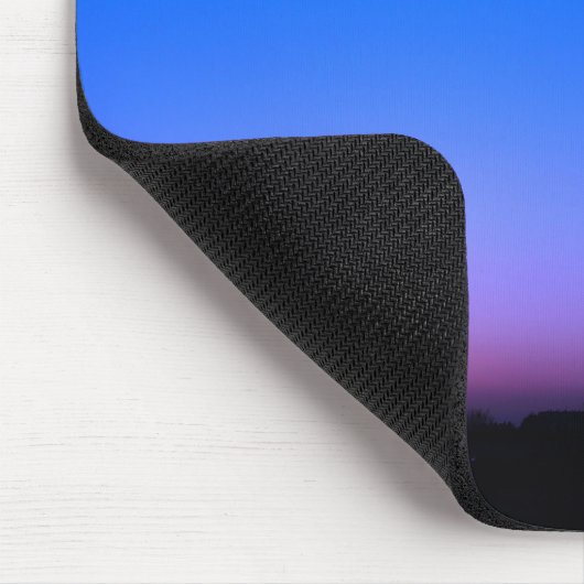 Lila Dunst Mousepad (Ecke)